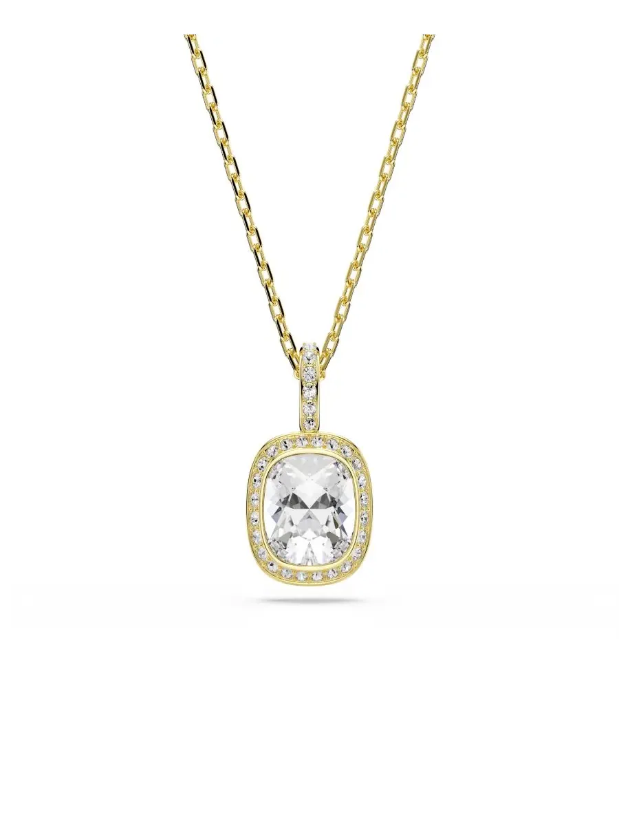 Кулон с кристаллами, с позолотой, Una Angelic Swarovski — изображение 1 из 6, оттенок белый