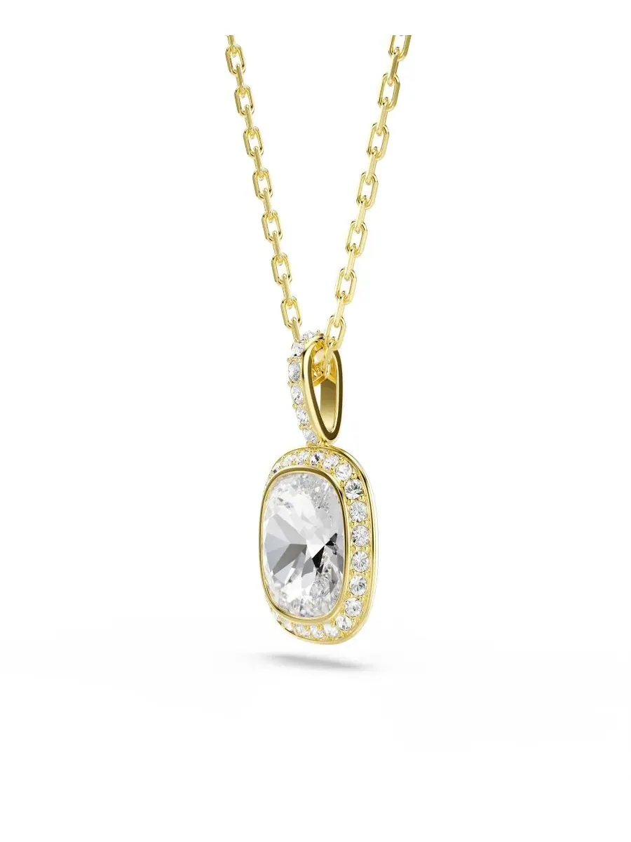 Кулон с кристаллами, с позолотой, Una Angelic Swarovski — изображение 3 из 6, оттенок белый
