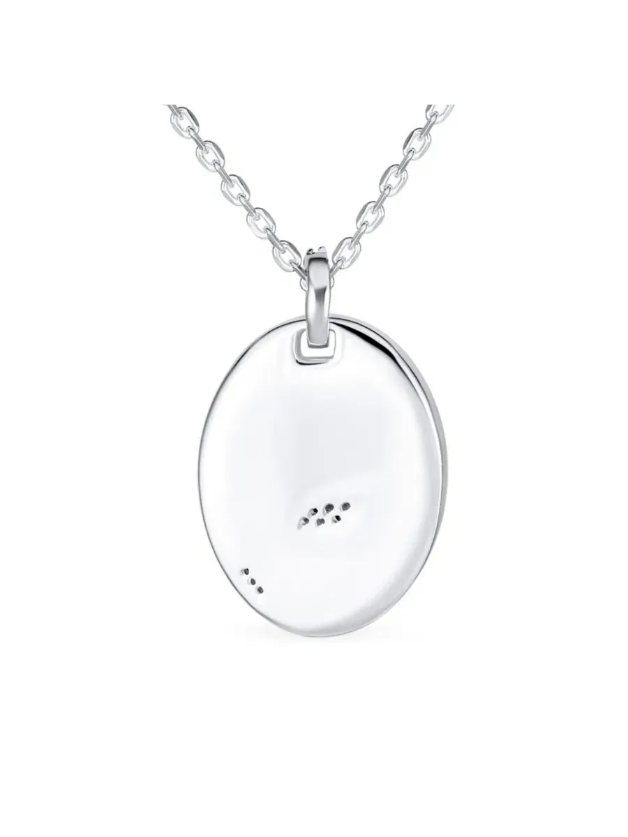 Подвеска-камея в виде овальной птицы с инкрустацией, серебро 925 пробы Bling Jewelry — изображение 2 из 4, оттенок мульти