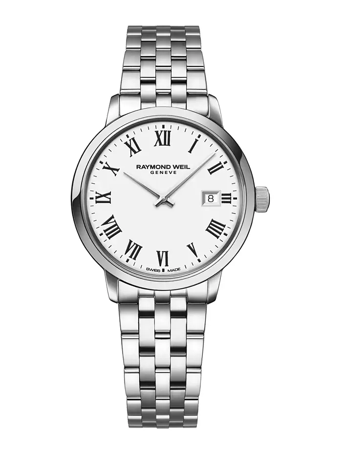 Женские наручные часы Swiss Toccata из нержавеющей стали с браслетом, 29 мм Raymond Weil — изображение 1 из 2