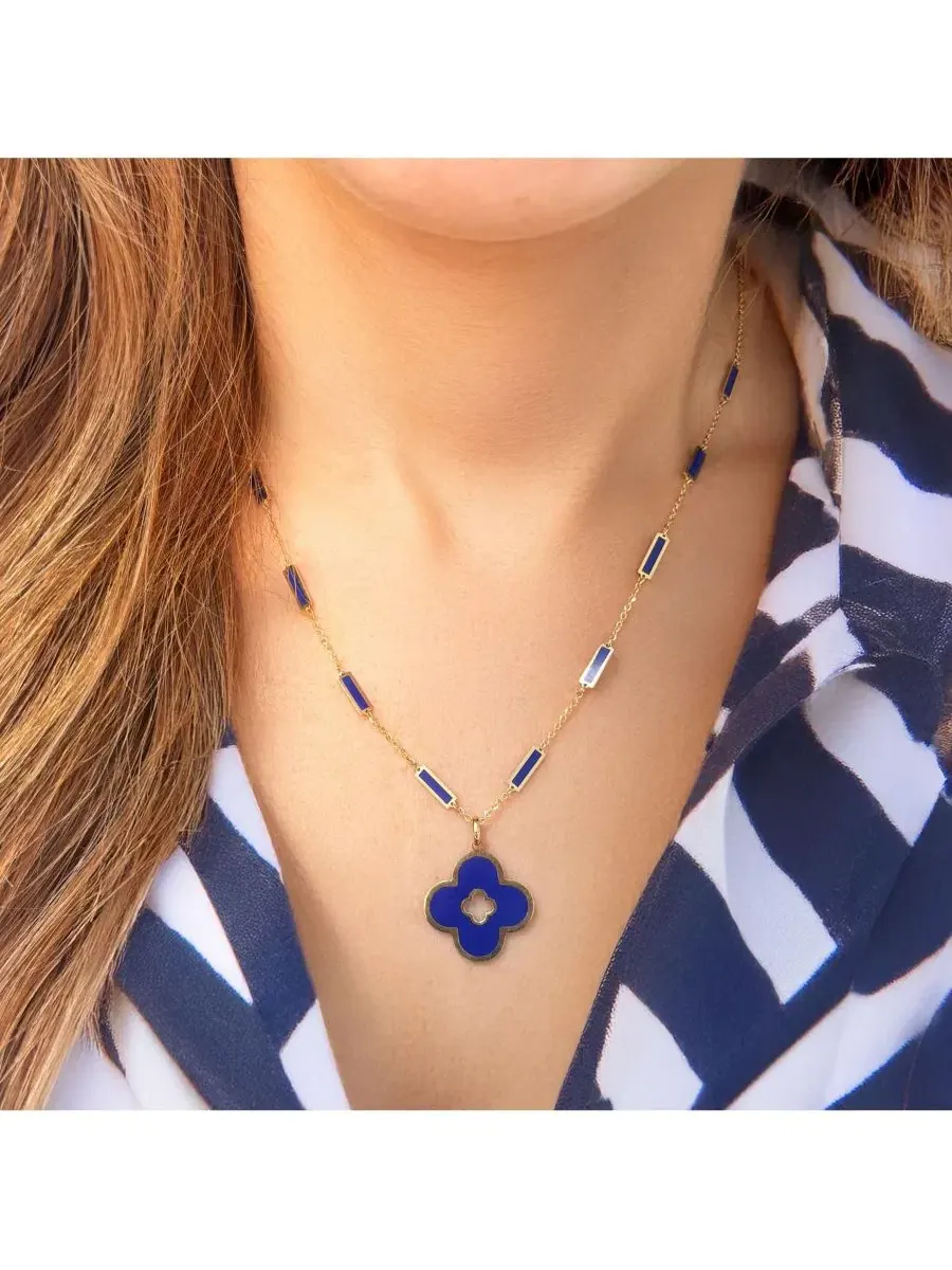 Цепочка с лазуритом The Lovery — изображение 5 из 5, оттенок нет цвета