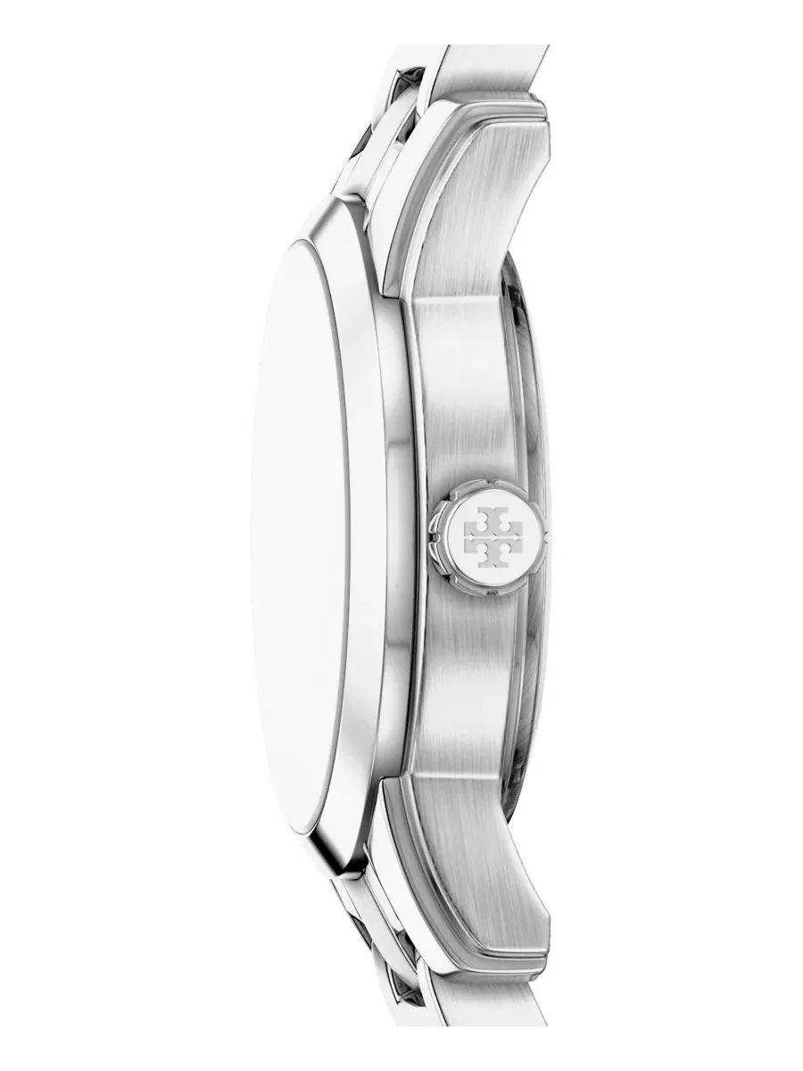 Женские кварцевые часы The Miller Round Small Quartz с тремя стрелками — изображение 2 из 7, оттенок серебряный
