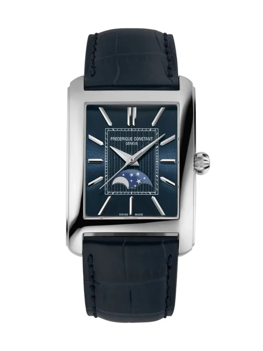 Мужские часы Carrée Moonphase Automatic Frederique Constant — изображение 1 из 3, оттенок синий