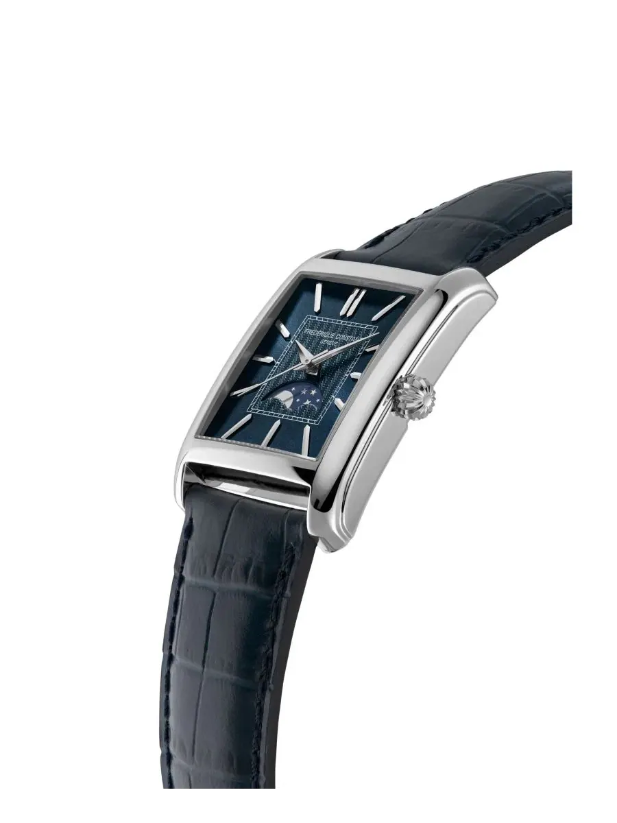 Мужские часы Carrée Moonphase Automatic Frederique Constant — изображение 2 из 3, оттенок синий