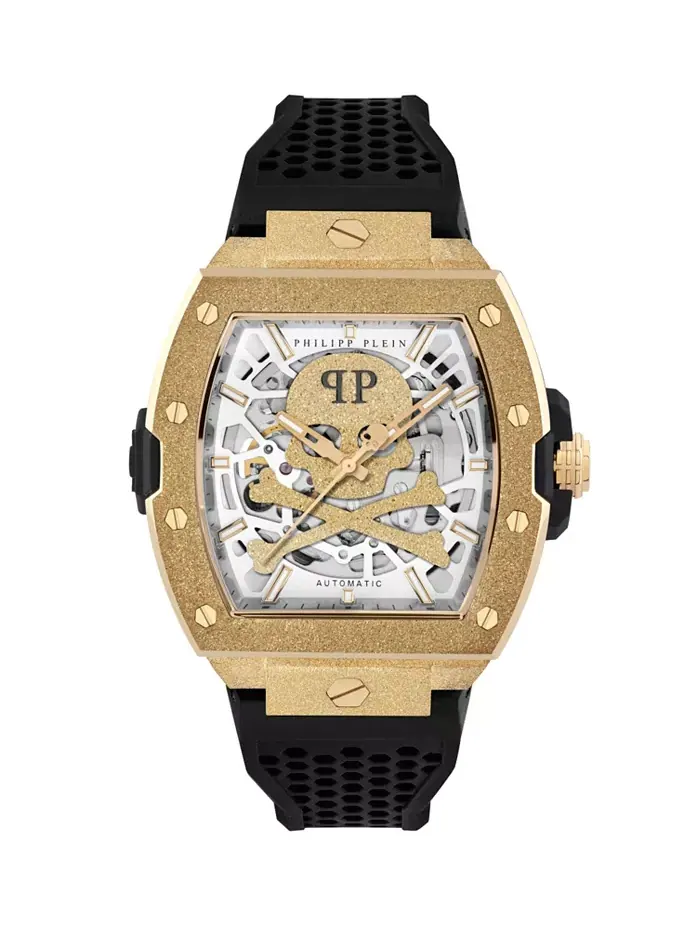 Мужские золотые часы из нержавеющей стали, 44mm Philipp Plein — изображение 1 из 3