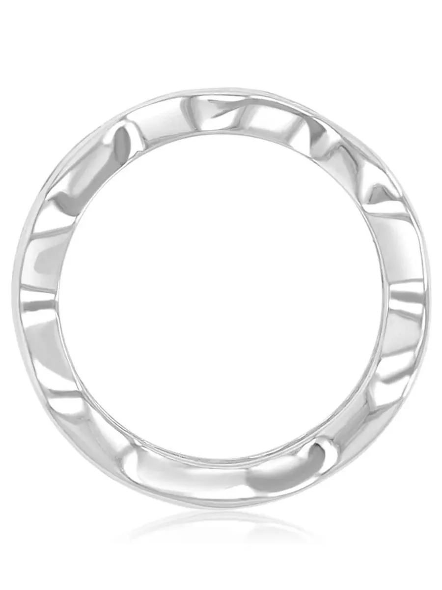 Кольцо с кубическим цирконием 3.78 ct.t.w. Sterling Silver — изображение 2 из 4, оттенок серебристый