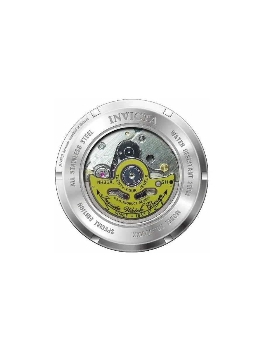 Мужские автоматические часы Pro Diver NH35A с металлическим циферблатом (модель 30601) Invicta — изображение 3 из 3