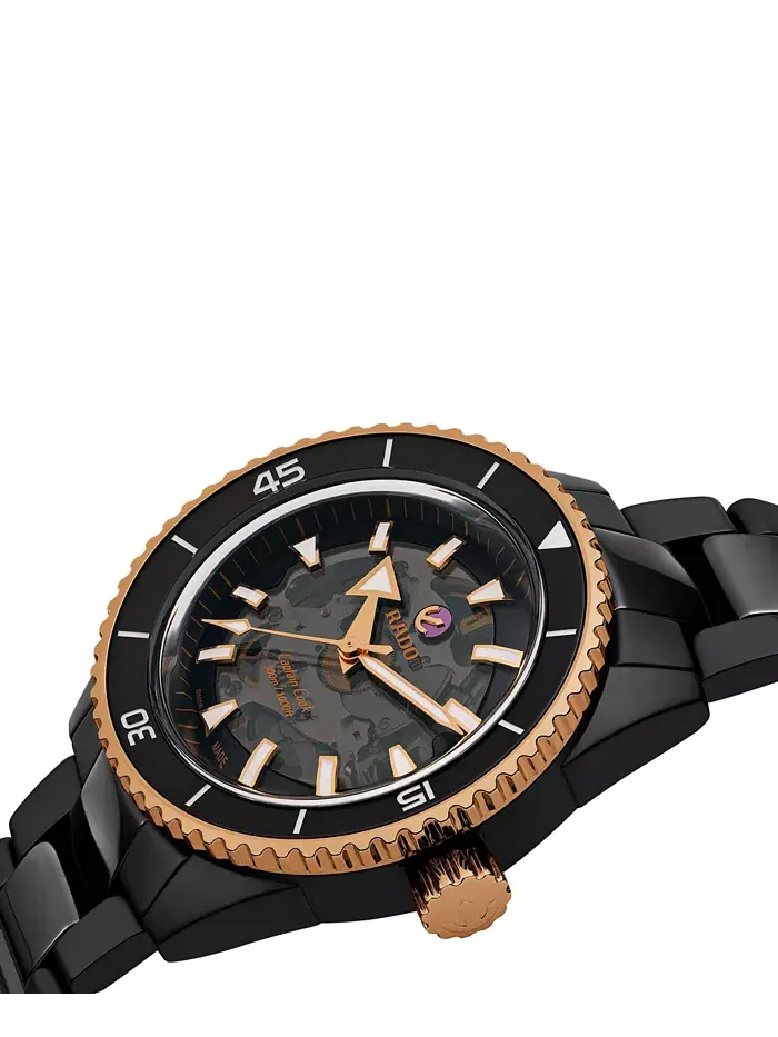 Мужские автоматические часы Swiss Automatic Captain Cook High Tech Ceramic с браслетом, 43 мм Rado — изображение 3 из 7