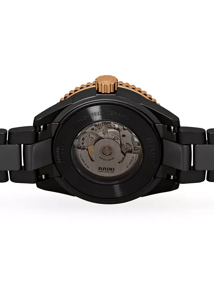 Мужские автоматические часы Swiss Automatic Captain Cook High Tech Ceramic с браслетом, 43 мм Rado — изображение 6 из 7