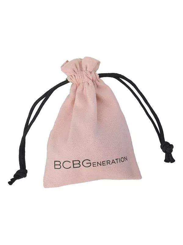 Серьги-Капли в форме двойного сердца Bcbgeneration — изображение 4 из 4, оттенок золото