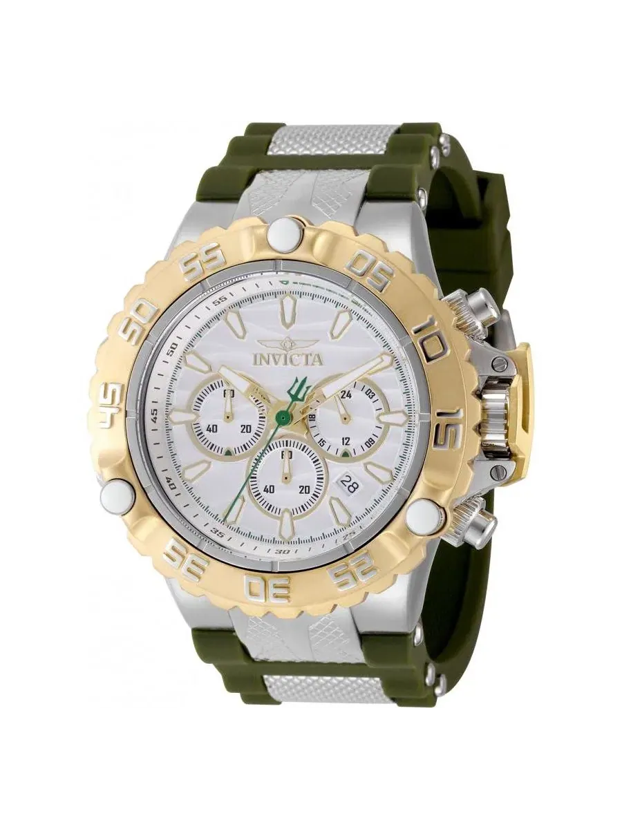 Мужские часы Subaqua Quartz VD53 Dial Invicta — изображение 1 из 3, оттенок оливковый зеленый