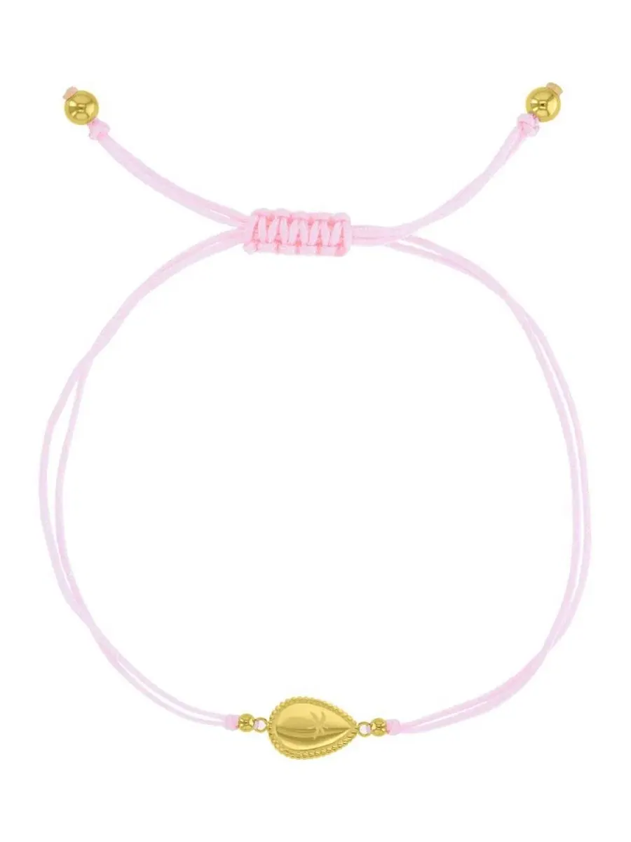 Браслет с подвеской-пальмой Yellow Teardrop Palm Tree Pattern Charm Roxy