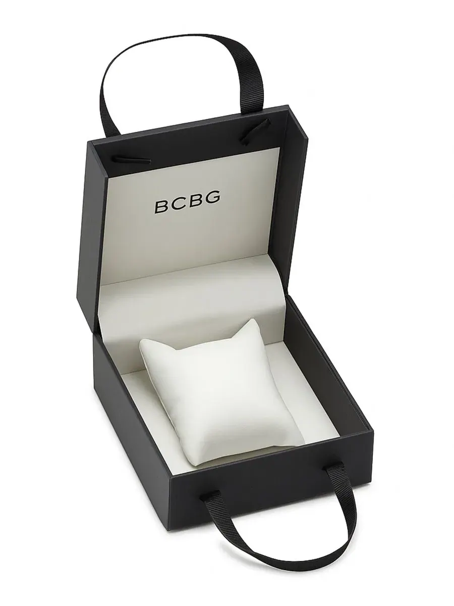 Женские часы BCBG с круглым корпусом 32 мм, из розового золота, с браслетом-бангл, модель BCBG004 — изображение 4 из 4