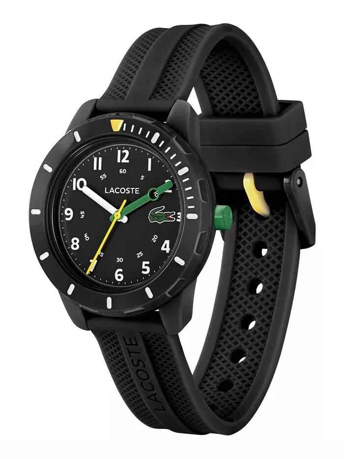 Часы Mini Tennis, черный силиконовый ремешок, 34 мм Lacoste — изображение 2 из 2