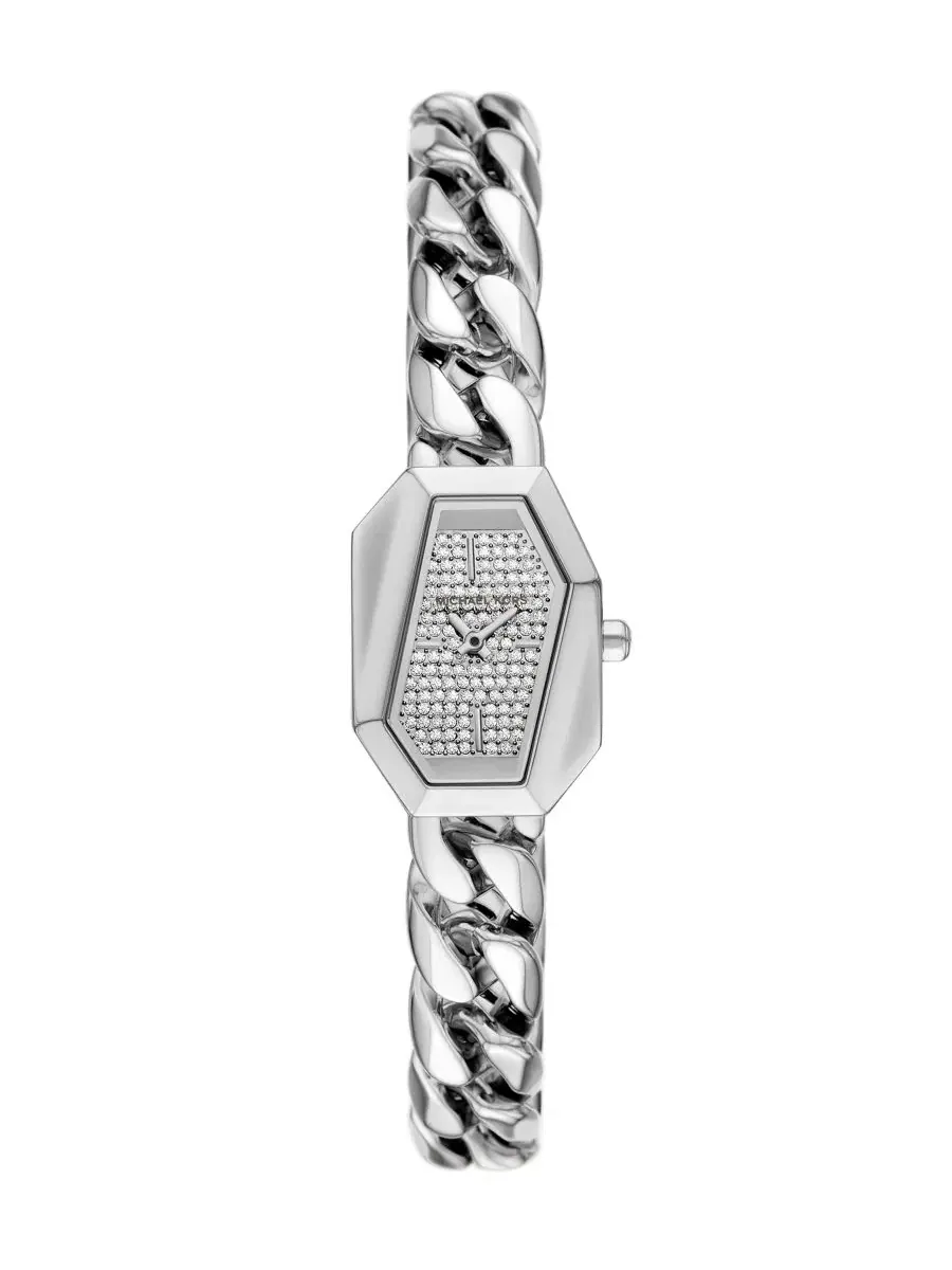 Женские часы Suri Two-Hand из нержавеющей стали 18 мм Michael Kors — изображение 1 из 4, оттенок серебряный