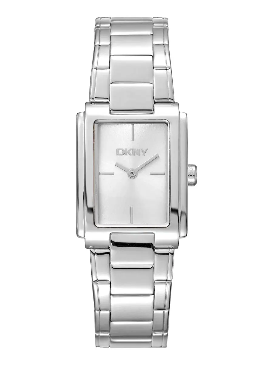 Женские часы с браслетом из нержавеющей стали, 23 x 30 мм DKNY