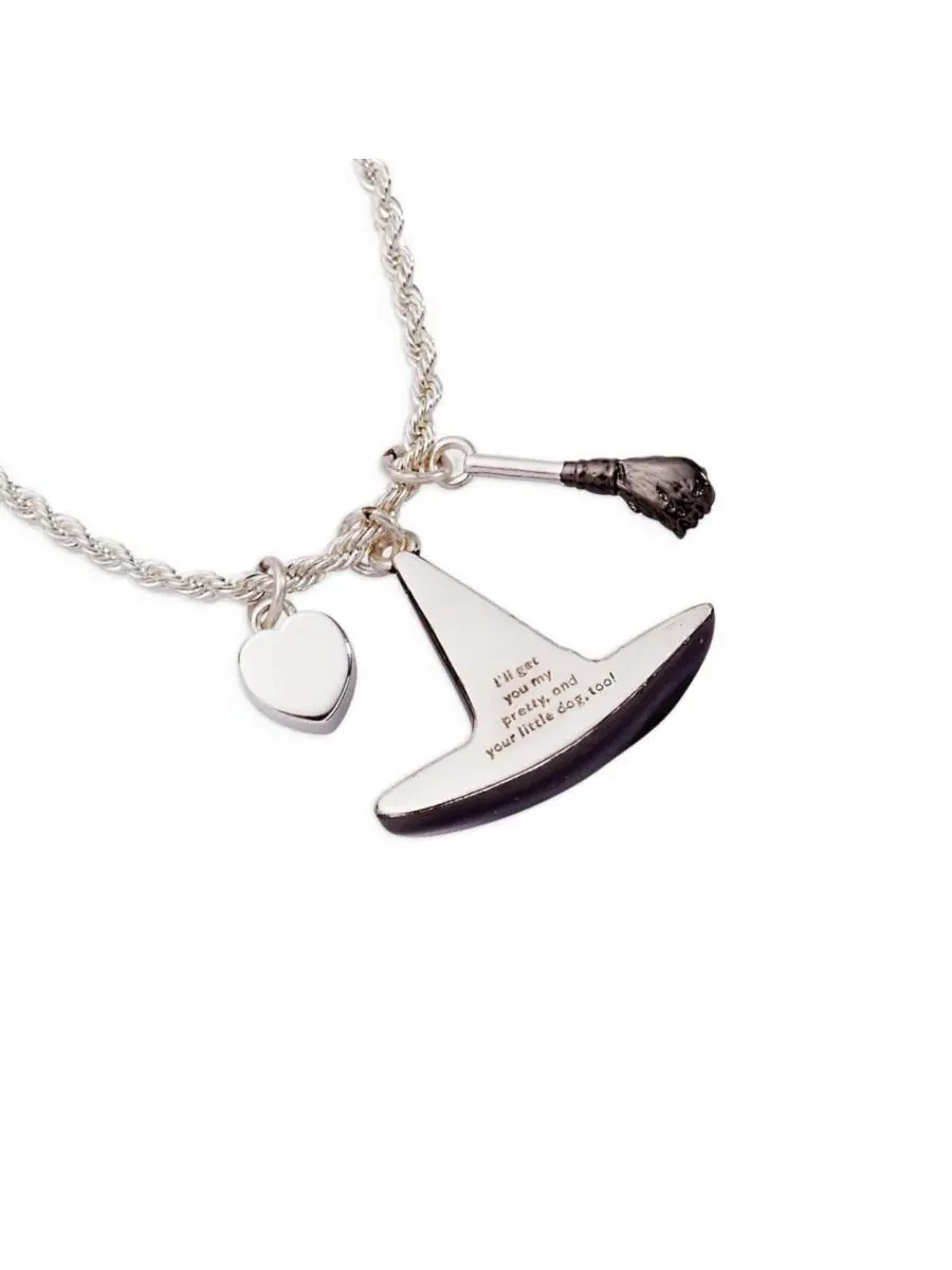 Подвеска-кулон с цепочкой The Wizard of Oz Wicked Witch Charm Alex and Ani — изображение 2 из 3, оттенок нет цвета