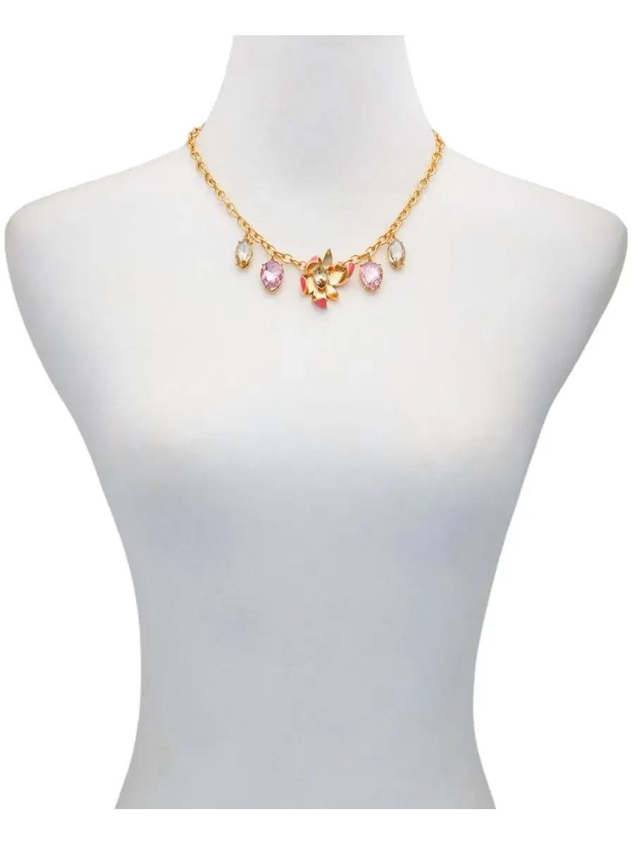 Комплект из колье и серег с кристаллами GUESS — изображение 3 из 5, оттенок золотистый/мульти