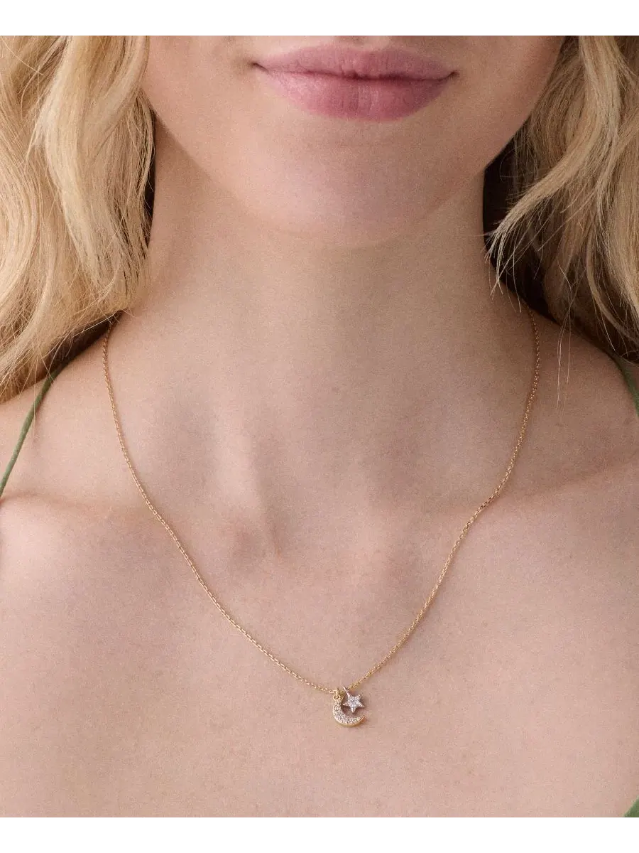 Кулон с подвеской-сердцем и кубическим цирконием, Two-Tone Gifting To My Special Someone kate spade — изображение 3 из 6