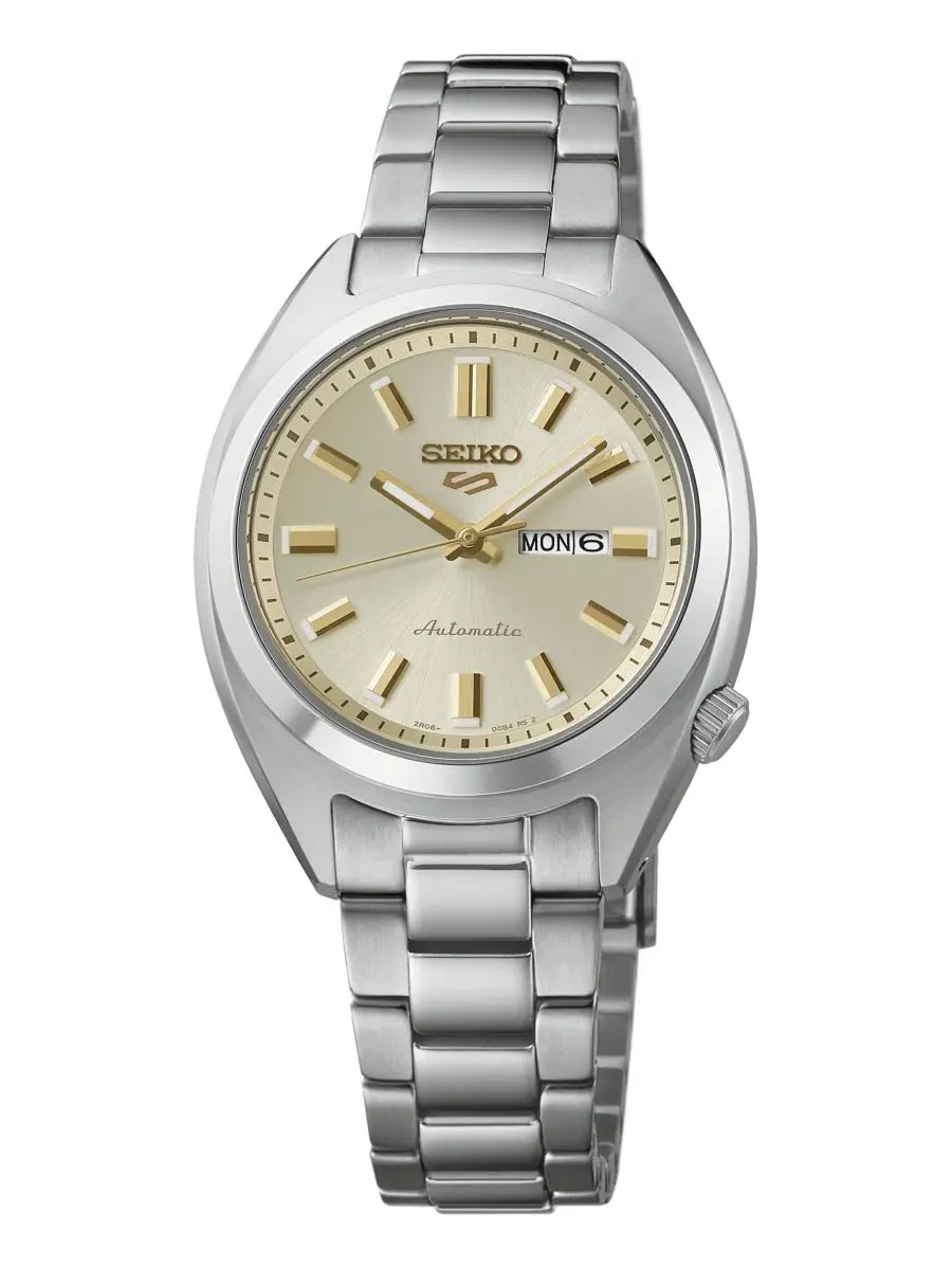 Наручные часы автоматические с браслетом из нержавеющей стали, 32 мм Seiko