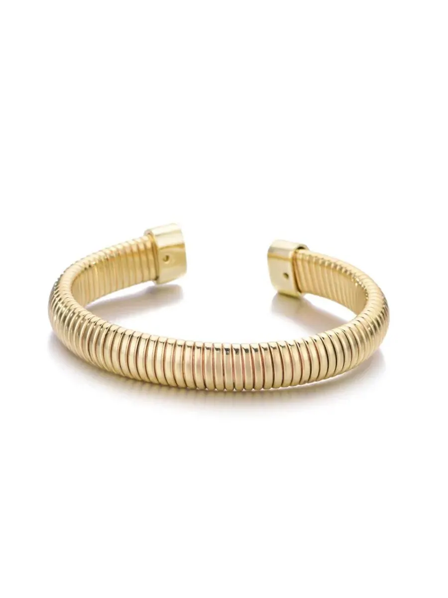 Браслет-манжета Omega Coil ADORNIA — изображение 1 из 4, оттенок золото
