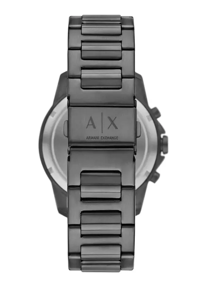 Мужской кварцевый хронограф из бронзы, нержавеющая сталь, 44 мм A|X Armani Exchange — изображение 3 из 5, оттенок серый