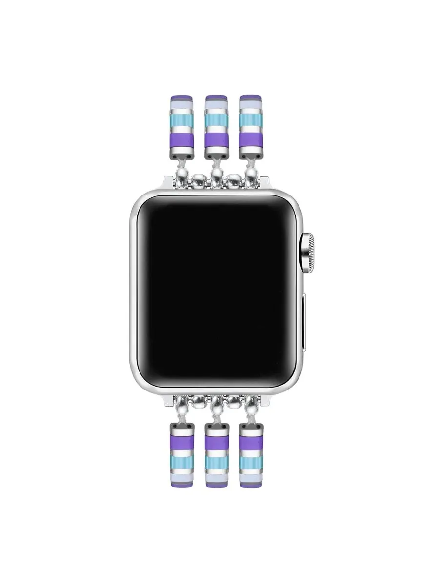 Тонкий полимерный браслет для Apple Watch Posh Tech — изображение 3 из 4, оттенок синий