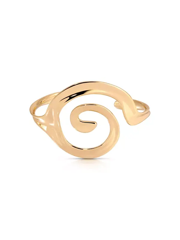Браслет-Манжета Aura Swirl Ettika — изображение 1 из 3, оттенок золото