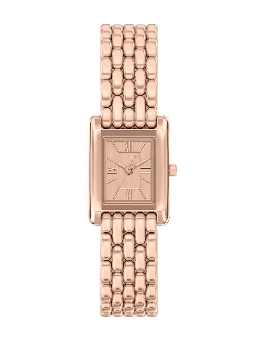 Женские часы Michael Kors Essex, розовое золото, 20 мм — изображение 1 из 8, оттенок розовый золотистый