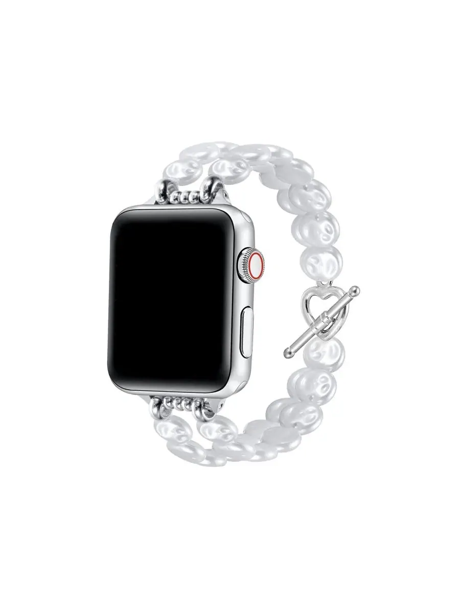 Браслет Eloise Cultivated Pearl Band Posh Tech — изображение 1 из 4, оттенок белый серебристый