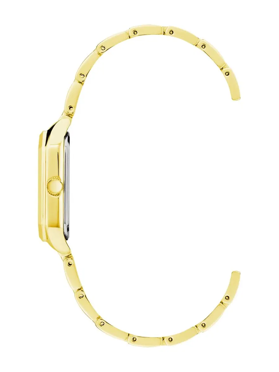 Женские часы Anne Klein с браслетом, золотистые, 24 мм x 35 мм — изображение 3 из 3, оттенок шампань