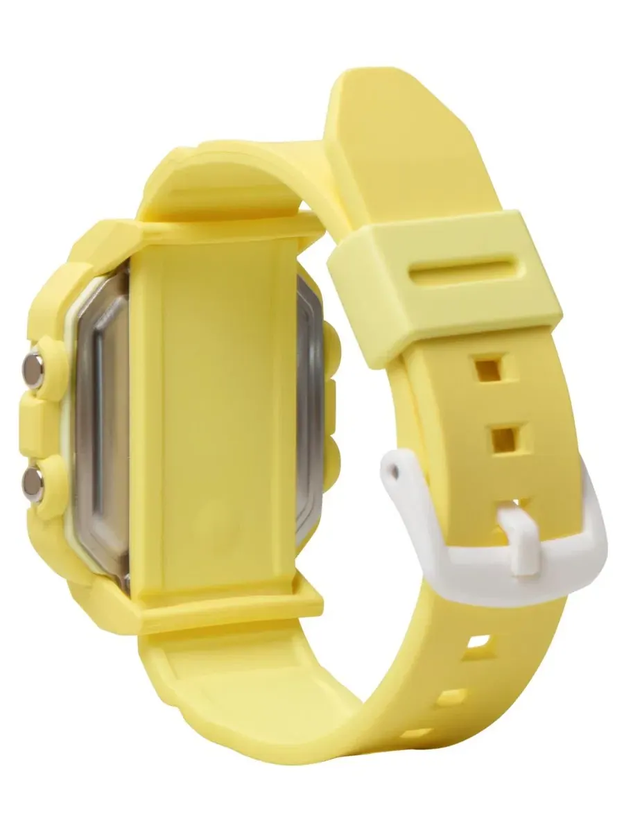Женские японские кварцевые часы Baby G из желтого полимерного материала, 39 мм G-Shock — изображение 3 из 3, оттенок желтый