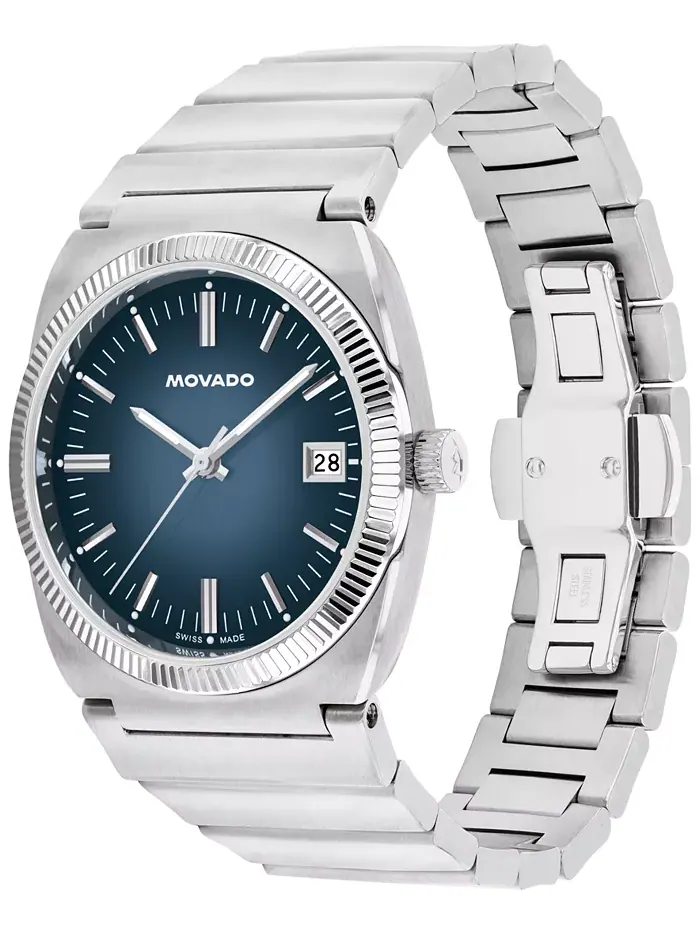 Мужские часы Ondoplan Swiss Quartz из нержавеющей стали, 36 мм Movado — изображение 2 из 4
