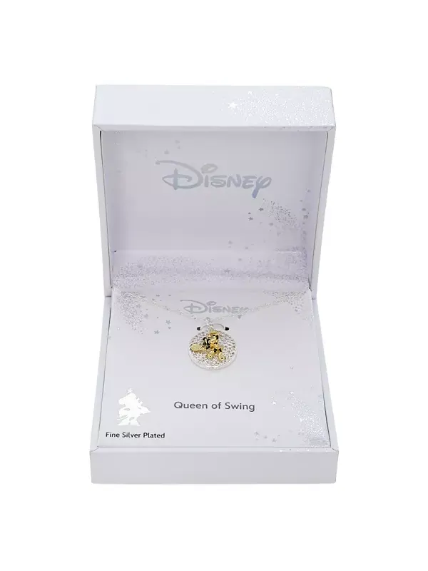 Теннисное ожерелье с подвеской Минни Маус из кубического циркония Disney — изображение 2 из 4, оттенок мульти