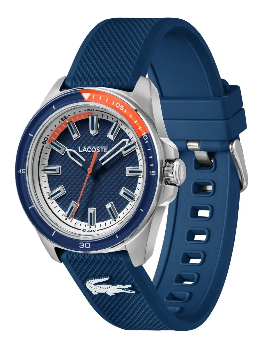 Мужские часы Capbreton Lacoste — изображение 2 из 6, оттенок темно-синий