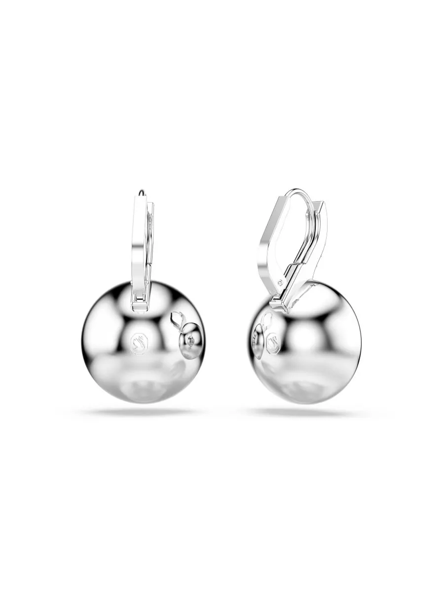 Серьги-подвески Millenia с родиевым покрытием Swarovski — изображение 4 из 5, оттенок серебристый прозрачный