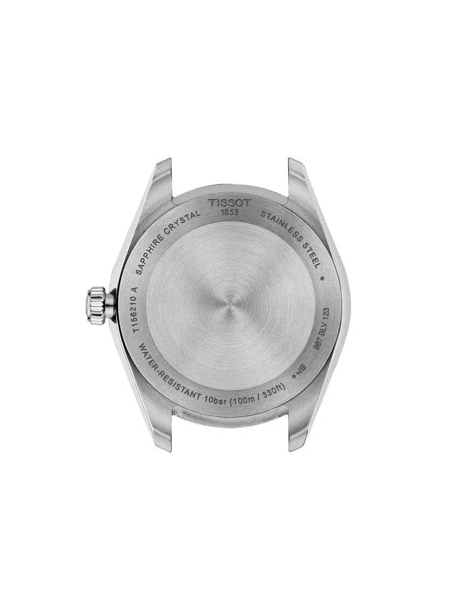 Женские часы Ballade Silver Tone Stainless Steel Watch, 34 мм Tissot — изображение 2 из 6, оттенок синий