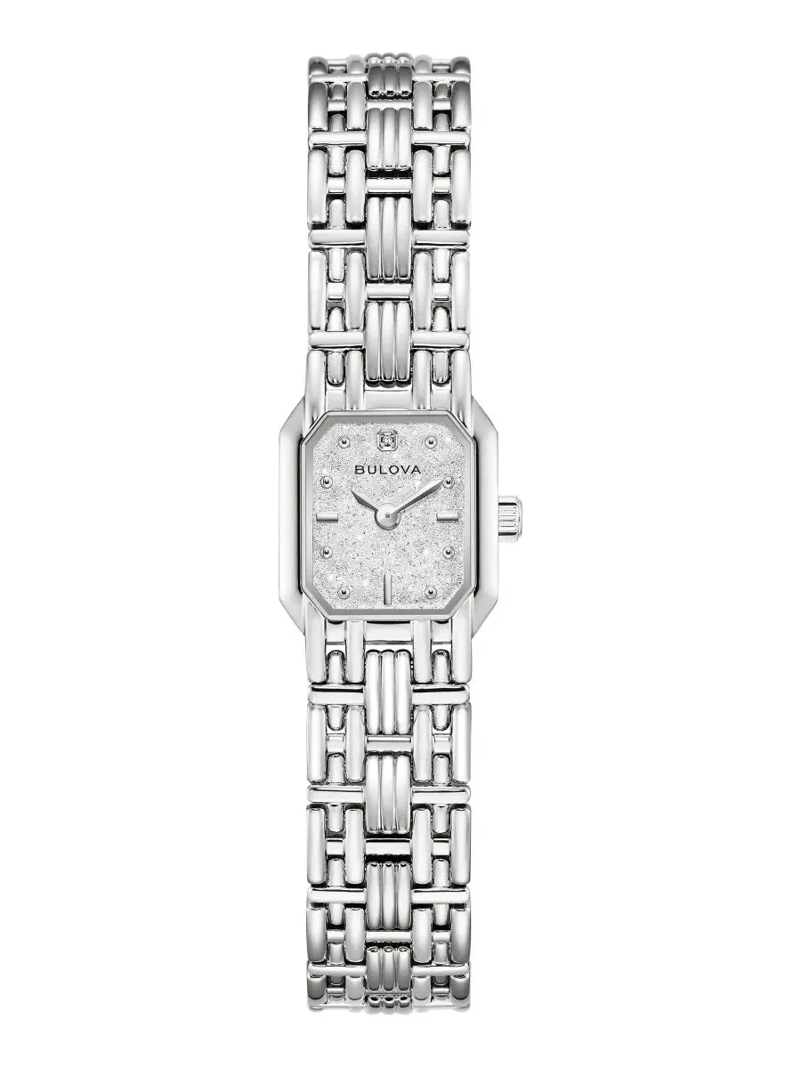 Женские часы Goddess of Time Sophia Silver-Tone Stainless Steel 16мм Bulova