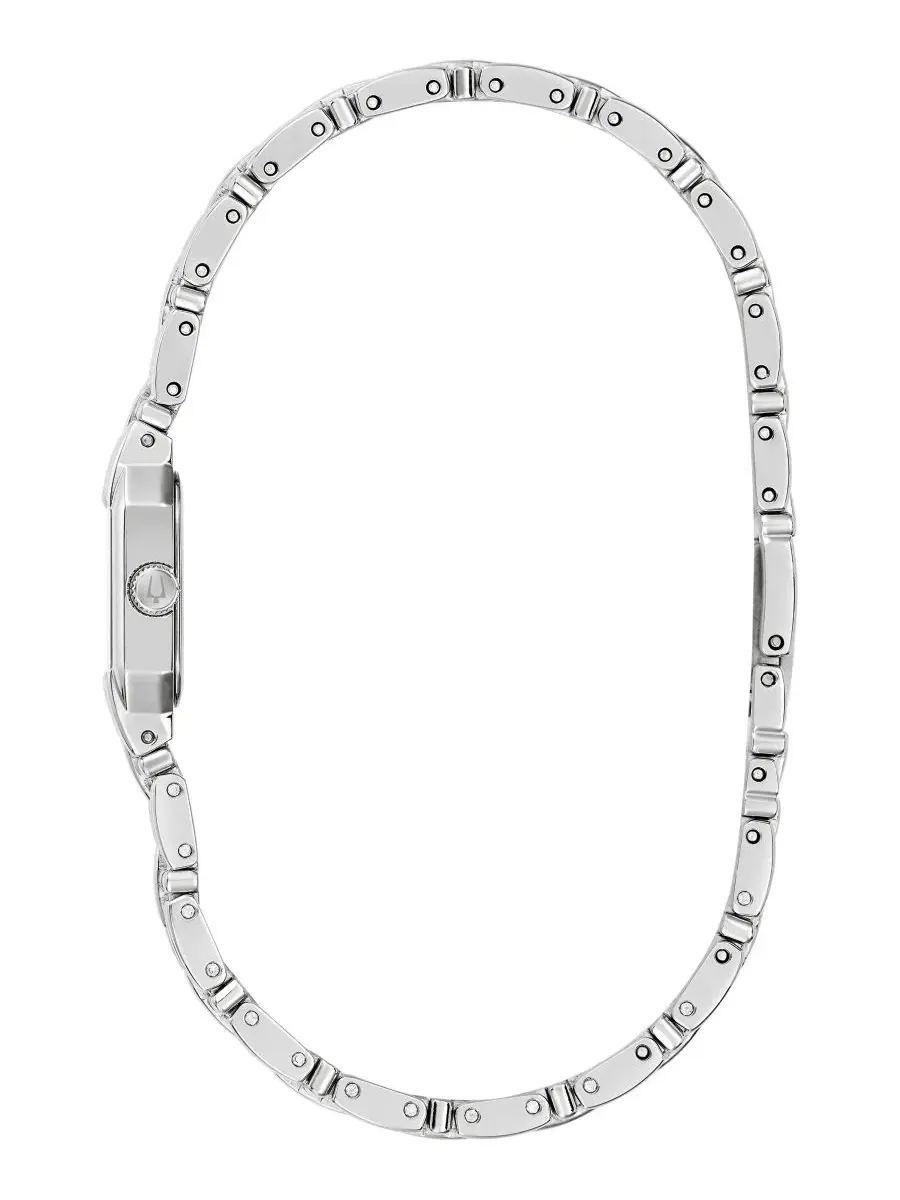 Женские часы Goddess of Time Sophia Silver-Tone Stainless Steel 16мм Bulova — изображение 2 из 3, оттенок серебристый