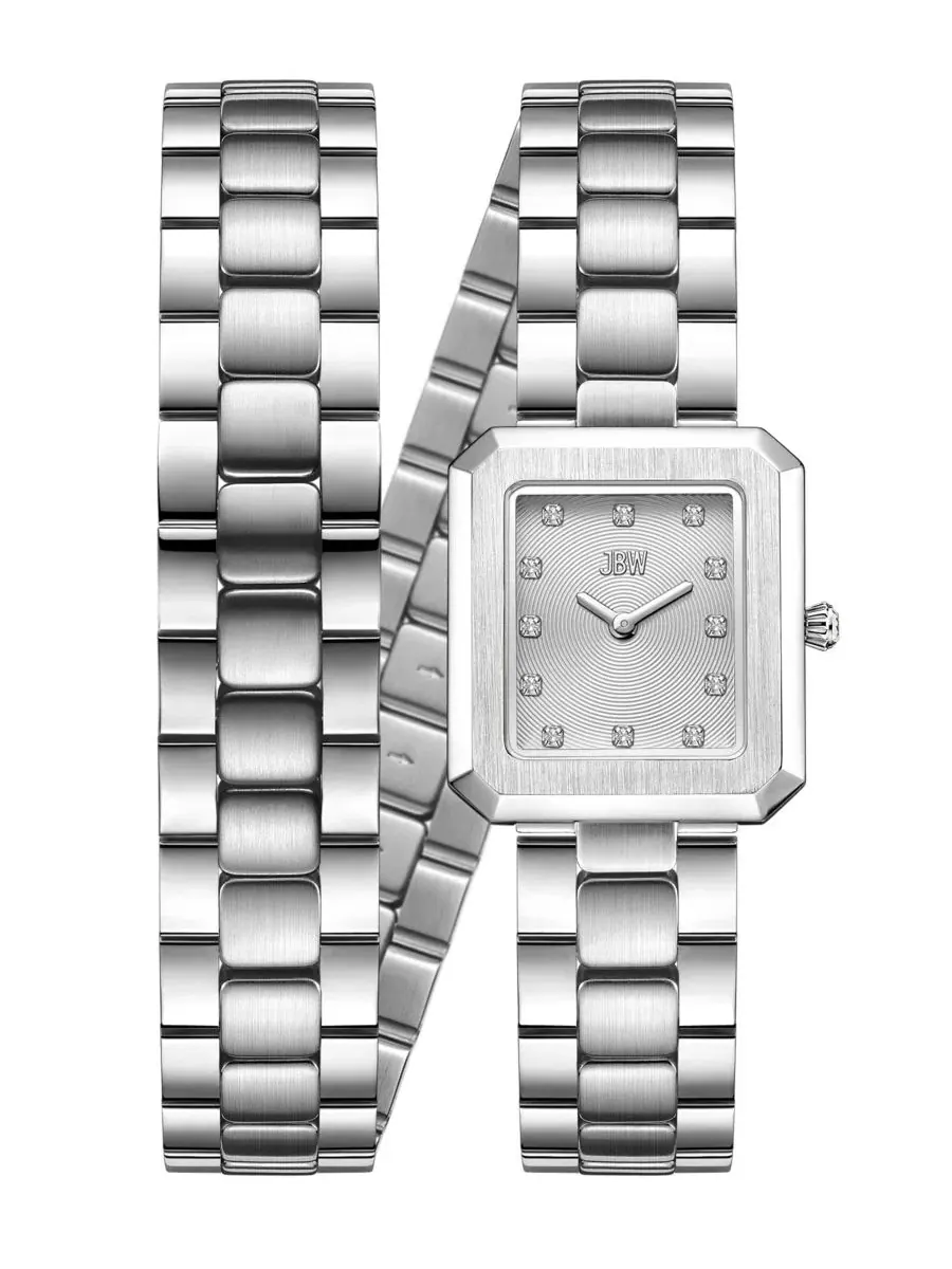 Женские часы Arc Swiss Quartz из нержавеющей стали, 23 мм Jbw — изображение 1 из 3, оттенок серебряный