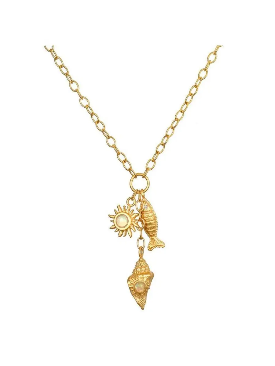 Кулон-подвеска Healing Light Ocean Charm Satya Jewelry — изображение 1 из 3, оттенок золото