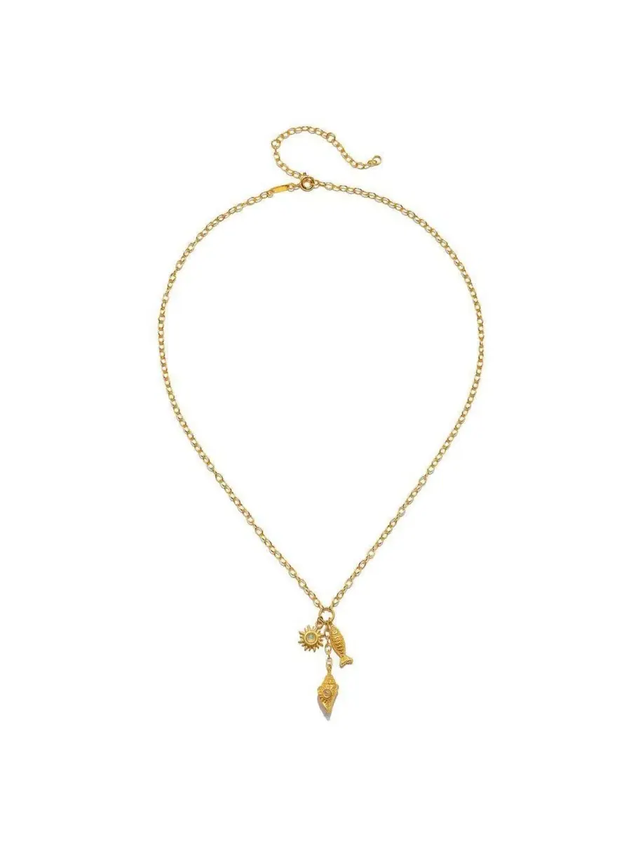 Кулон-подвеска Healing Light Ocean Charm Satya Jewelry — изображение 2 из 3, оттенок золото