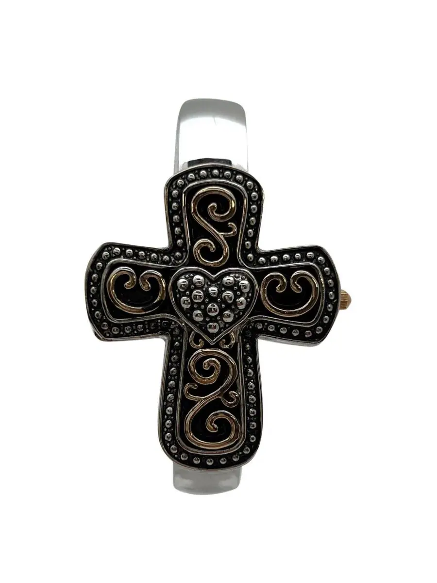 Женские часы-браслет Cross Shape Bangle Olivia Pratt