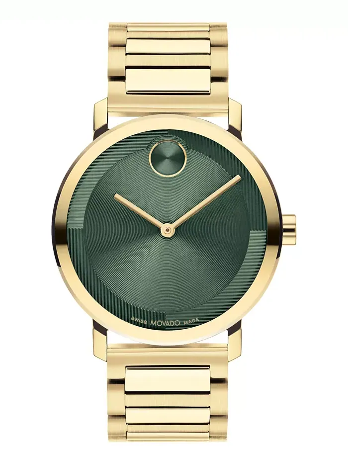 Мужские часы Bold Evolution 2.0 Swiss Quartz Ionic Plated Light Gold-Tone 2 Steel, 40 мм Movado — изображение 1 из 4