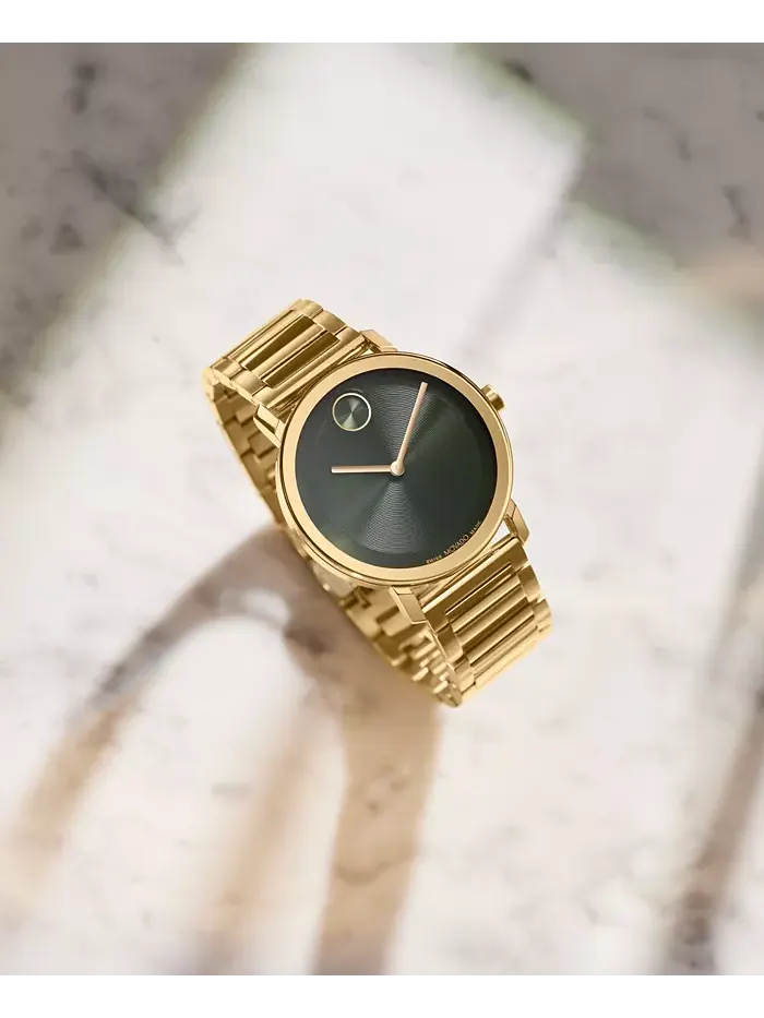 Мужские часы Bold Evolution 2.0 Swiss Quartz Ionic Plated Light Gold-Tone 2 Steel, 40 мм Movado — изображение 4 из 4