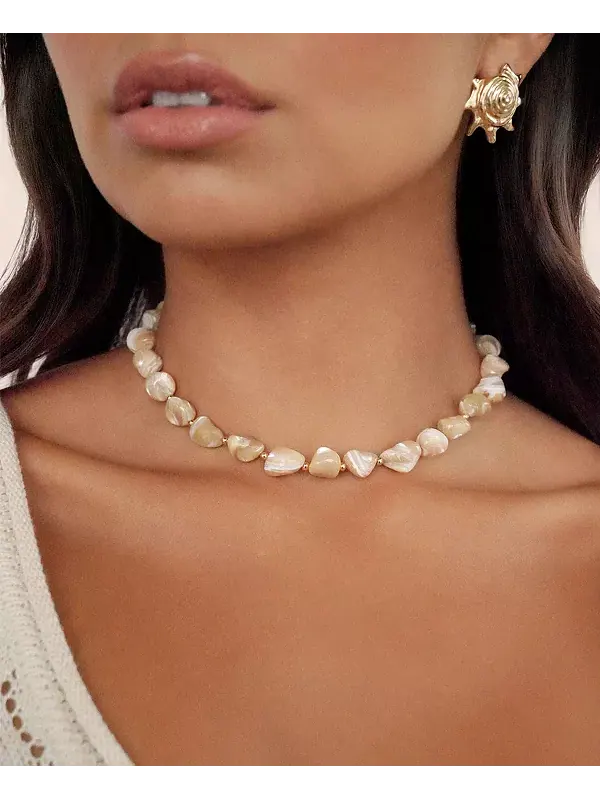 Ожерелье-Чокер Coastal Beauty Ettika — изображение 2 из 4, оттенок золото