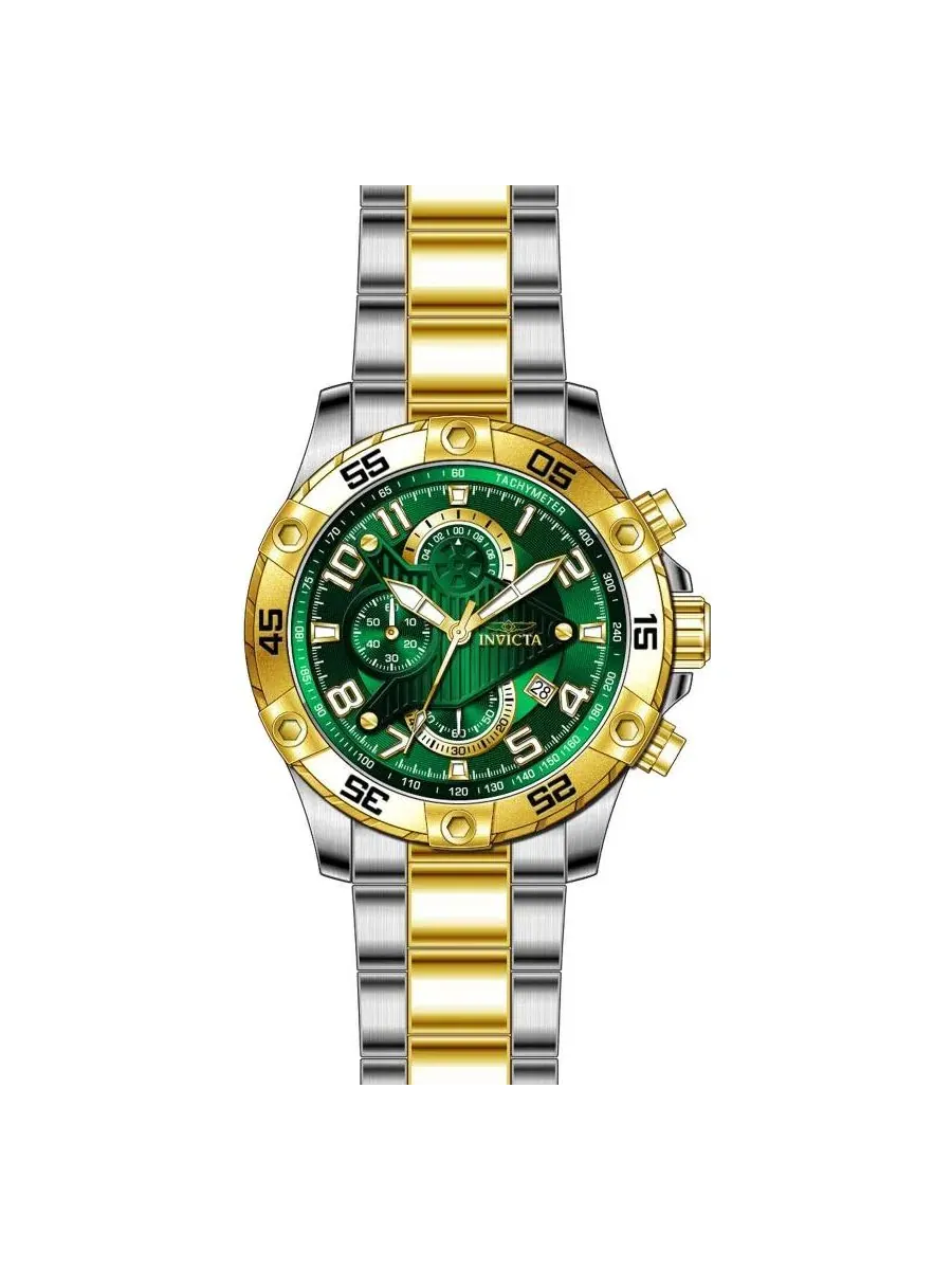 Мужские кварцевые часы 26099 S1 Rally с многофункциональным циферблатом Invicta, золото/нержавеющая — изображение 2 из 3