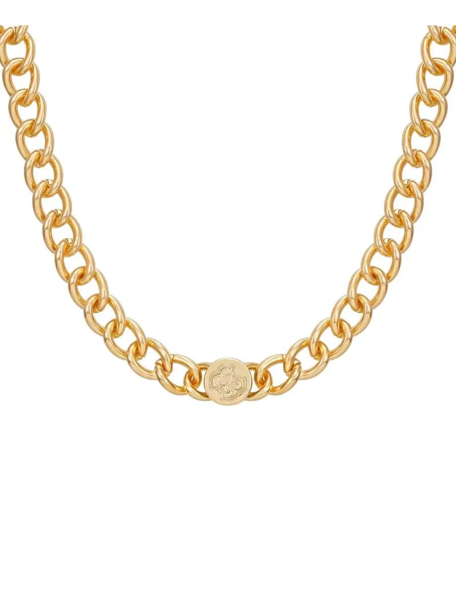 Кулон с подвеской G Gold-Tone GUESS — изображение 1 из 3, оттенок золото