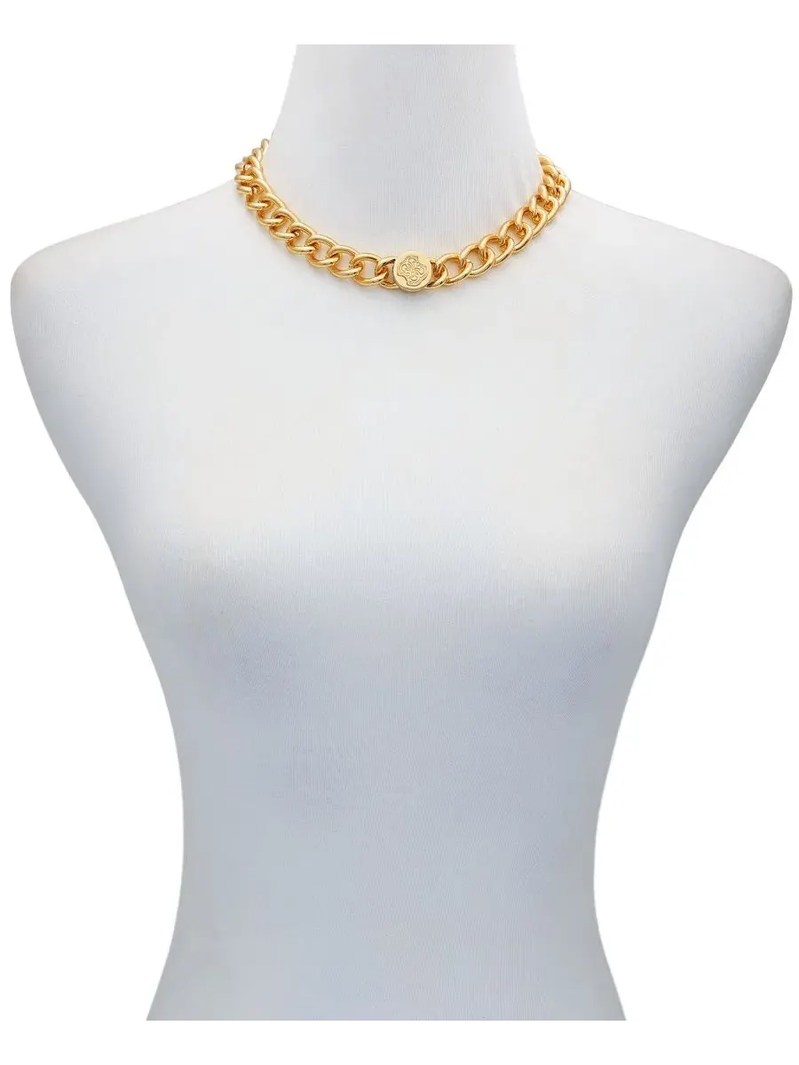 Кулон с подвеской G Gold-Tone GUESS — изображение 3 из 3, оттенок золото