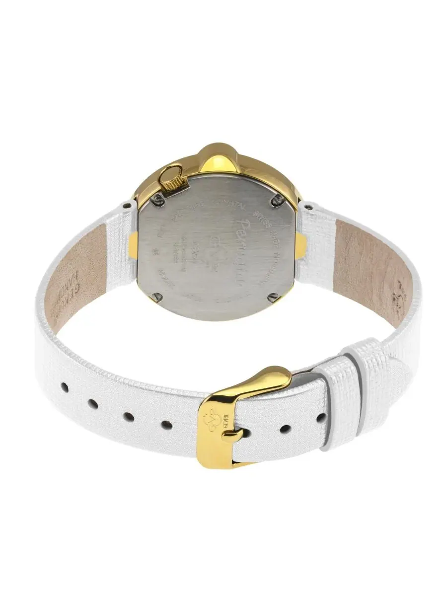 Женские часы Perugia Swiss Quartz Italian Leather Strap Diamond Watch GV2 by Gevril — изображение 2 из 3, оттенок нет цвета